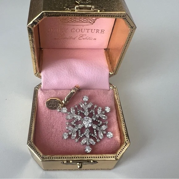Juicy Couture Limited Edition Snowflake Charm